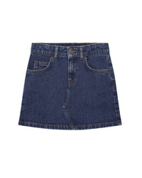 Jupe denim en coton - Rinse wash