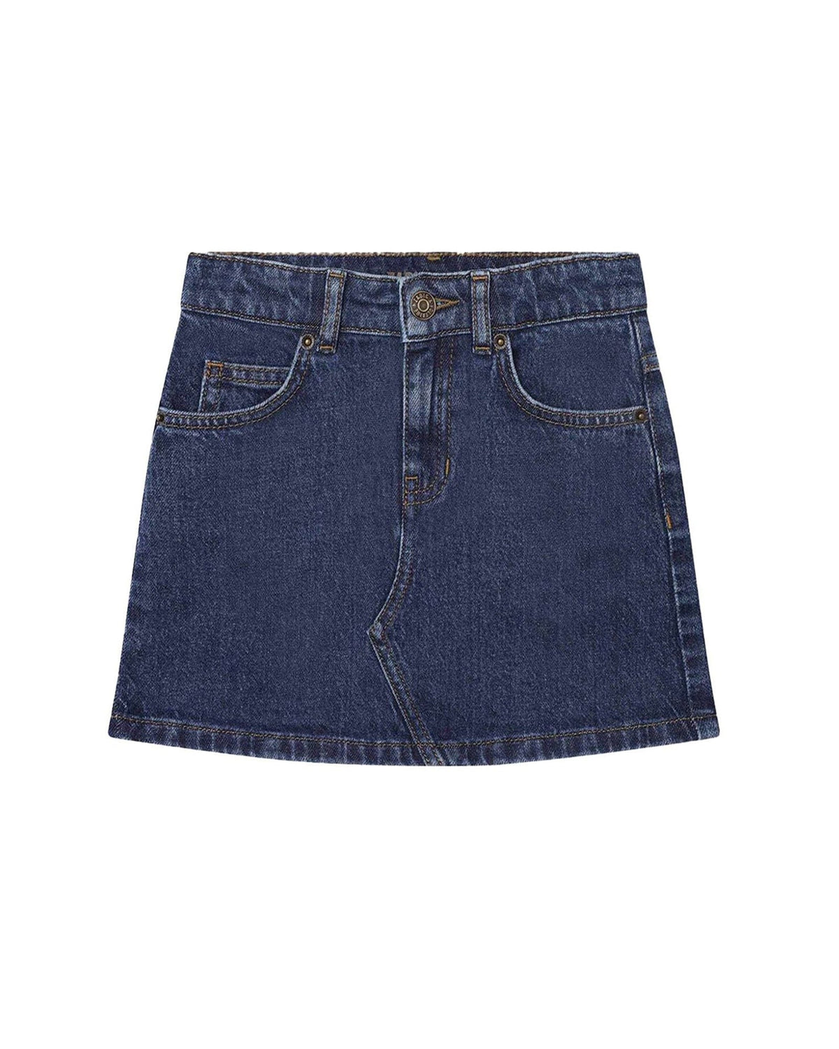 Jupe denim en coton - Rinse Wash
