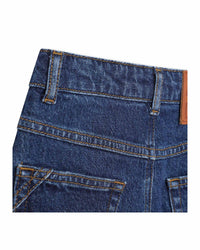Jupe denim en coton - Rinse Wash