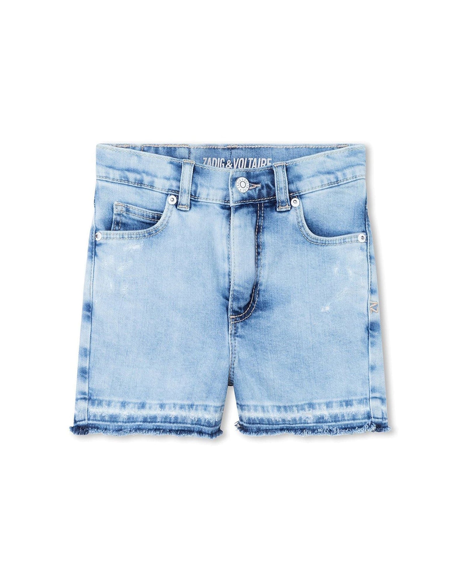 Short court 5 poches en denim - Bleach