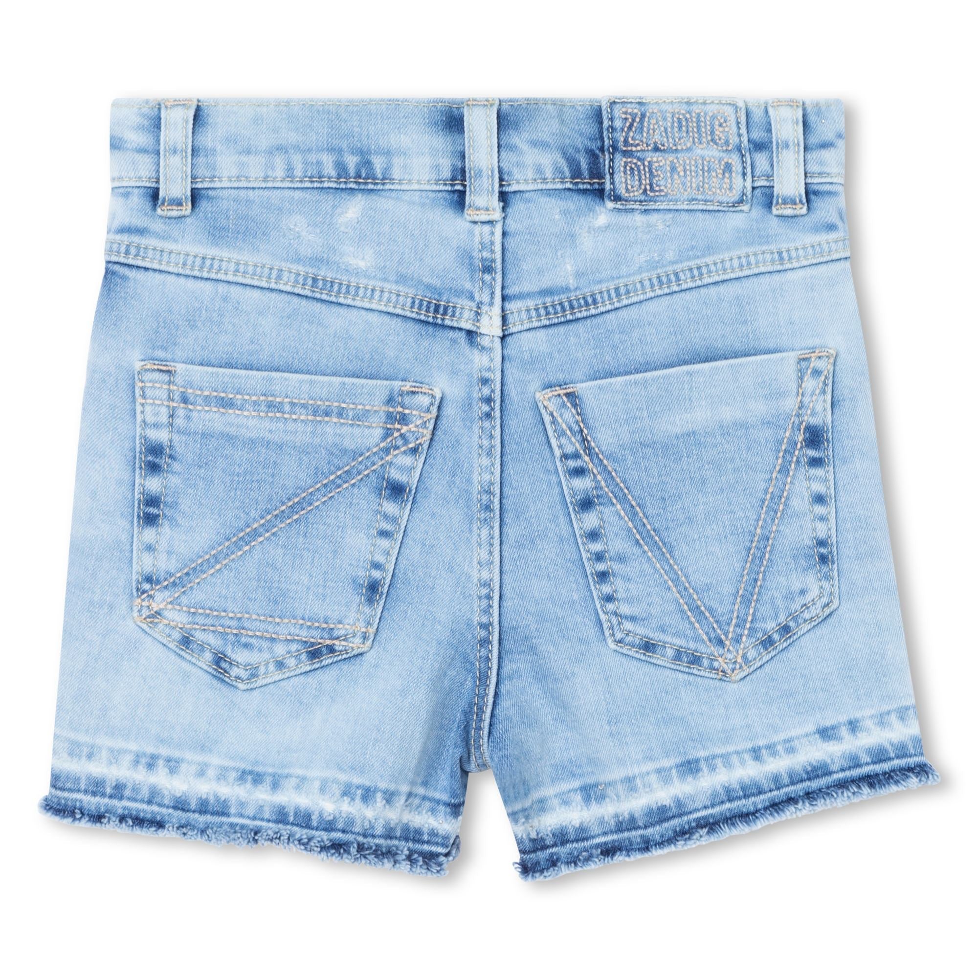 Short court 5 poches en denim - Bleach