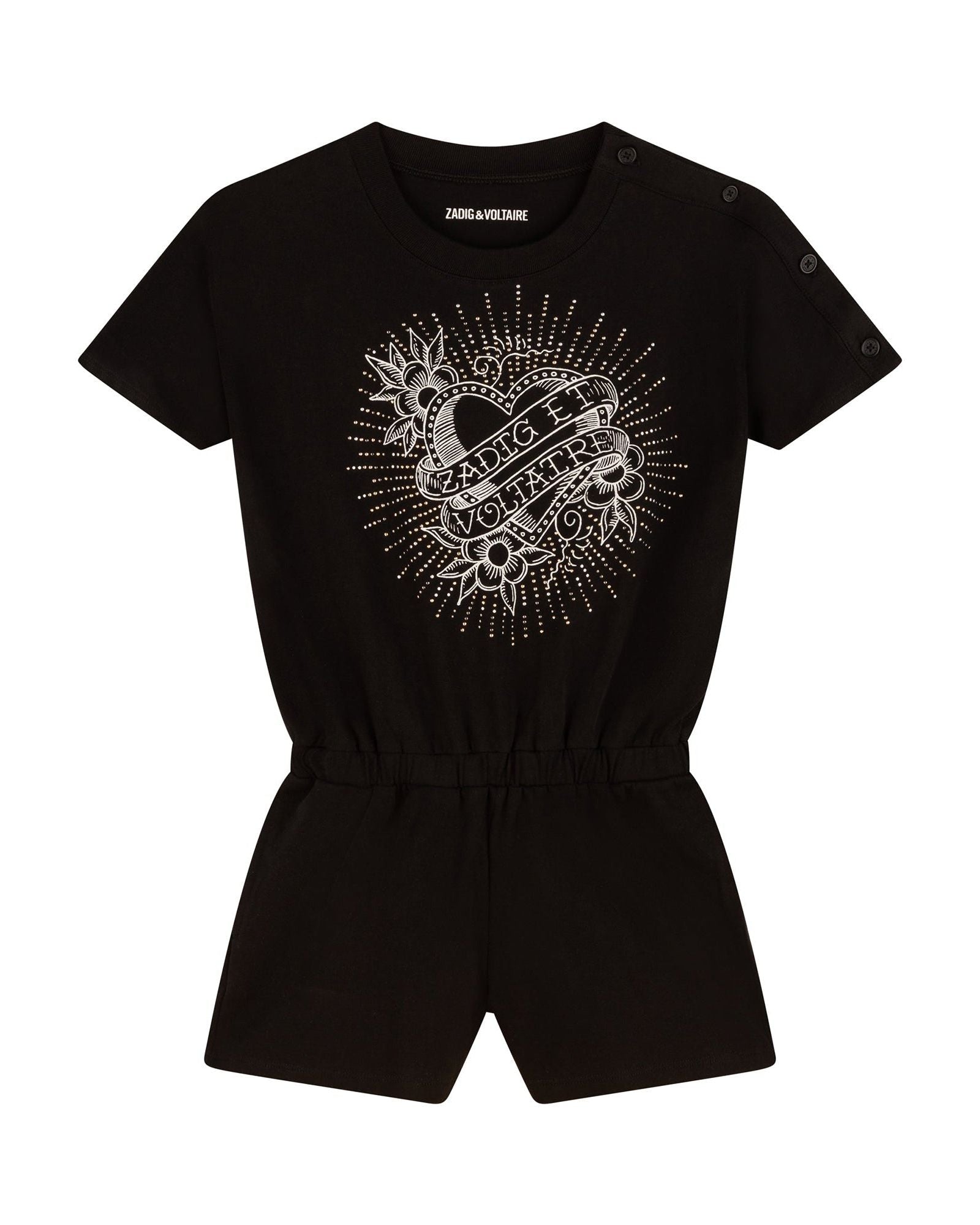 Combi-short épais - Black