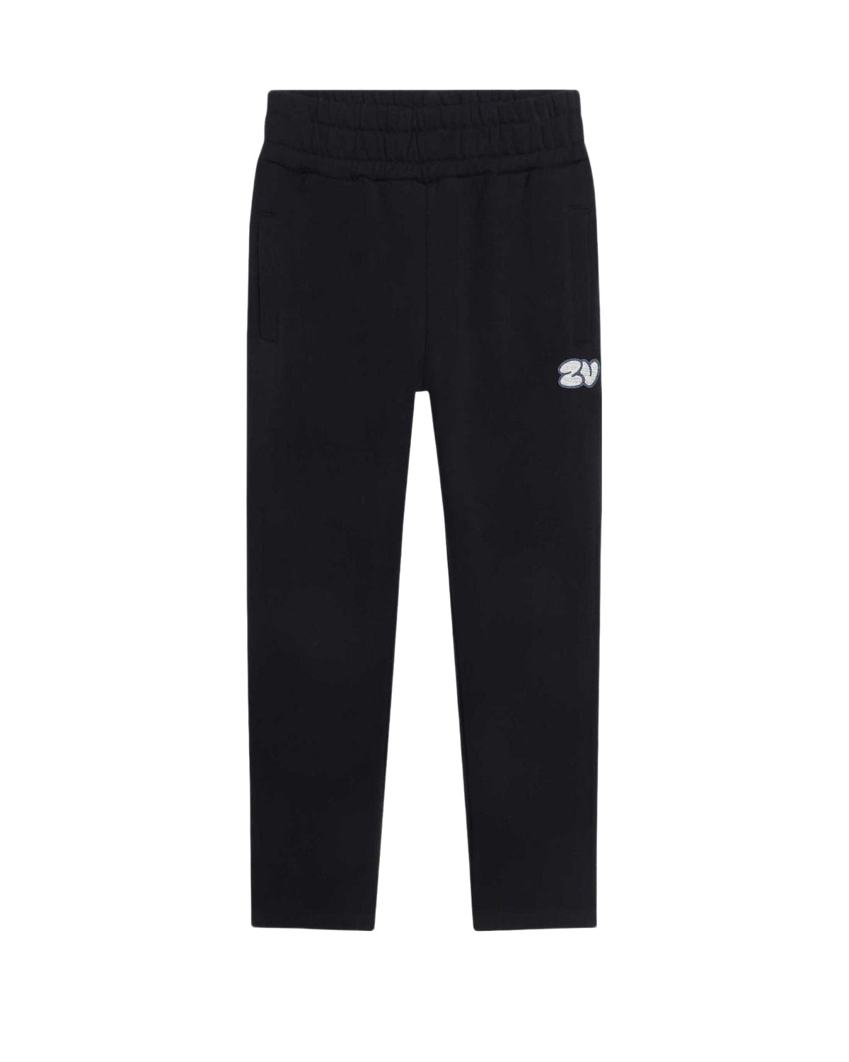 Pantalon droit à taille élastiqué - Nuit