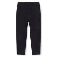 Straight-leg cotton trousers - Nuit