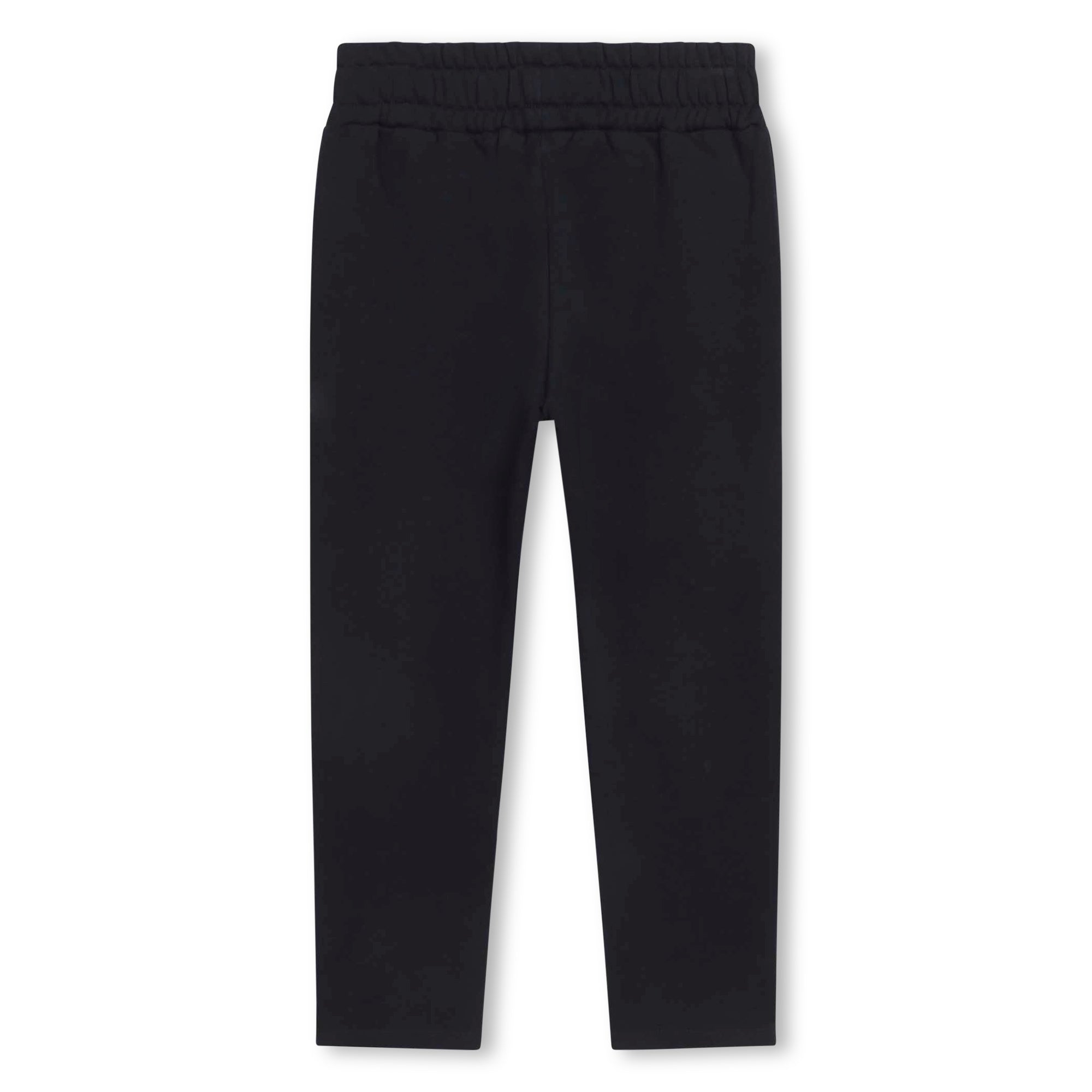 Straight-leg cotton trousers - Nuit