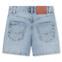 Short long 5 poches en denim - Denim Light