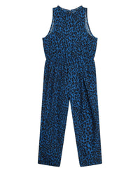 Full leopard print jumpsuit - Parrot