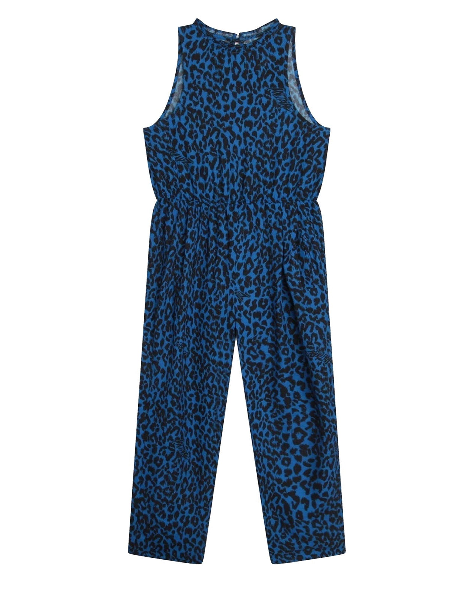 Full leopard print jumpsuit - Parrot