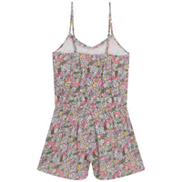 Combi-short à fines bretelles - Wild cherry