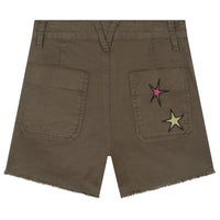 Short à taille haute - Army Green