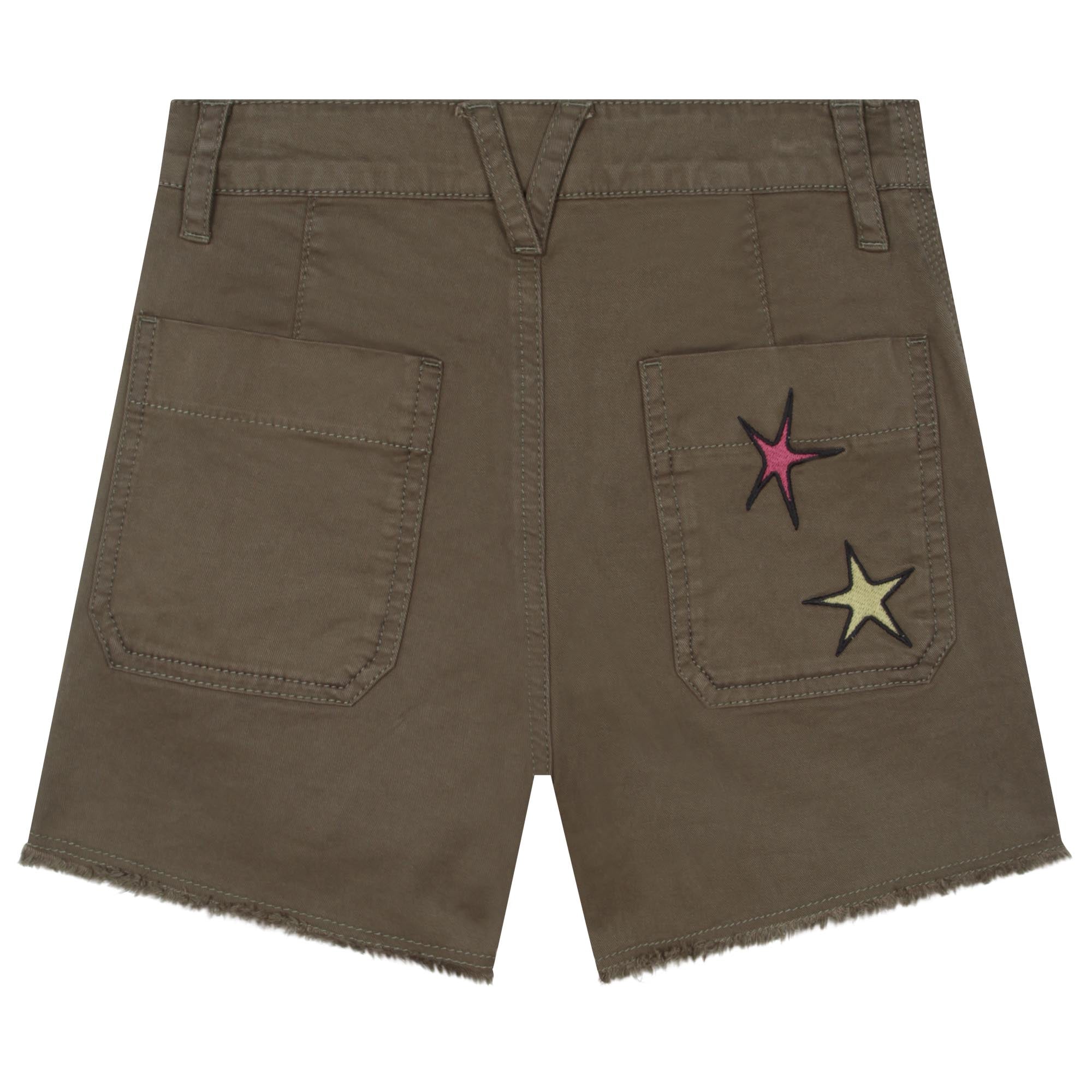 Short en coton - Army Green