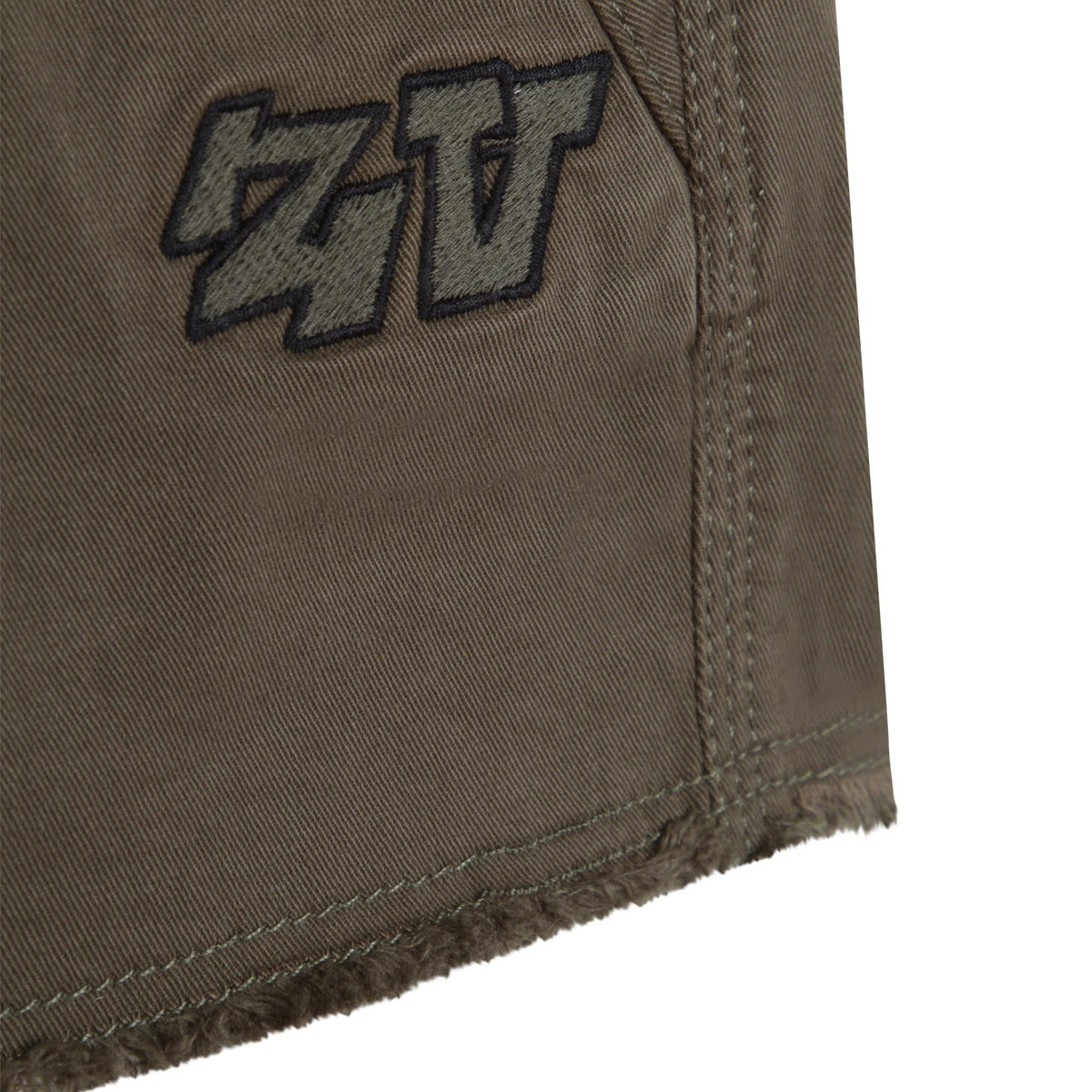 Short à taille haute - Army Green