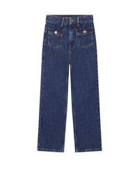 Pantalon denim en coton - Rinse Wash
