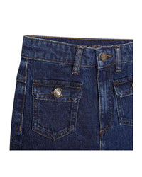 Pantalon denim en coton - Rinse Wash