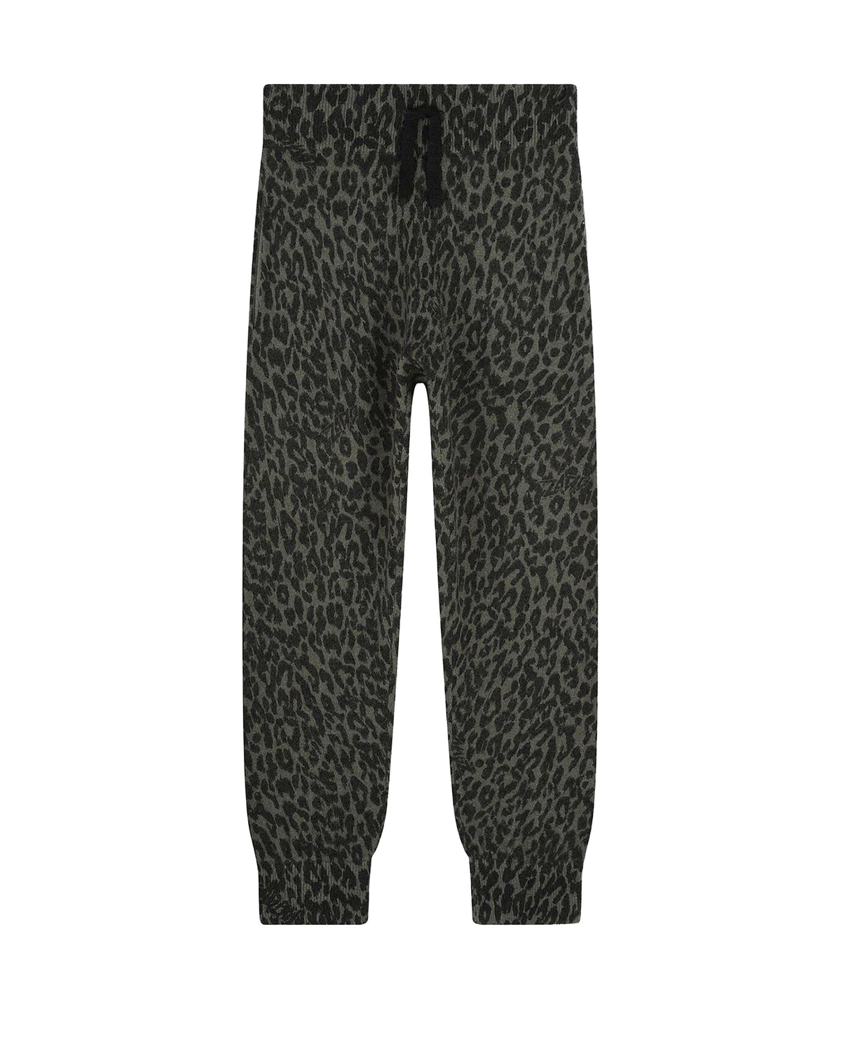 Pantalon en tricot de laine - Camouflage