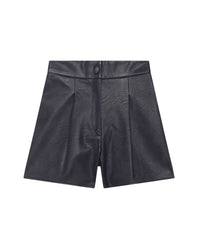 Short aspect froissé - Dark blue