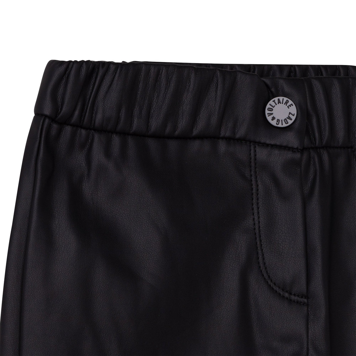 Legging en simili cuir - Black