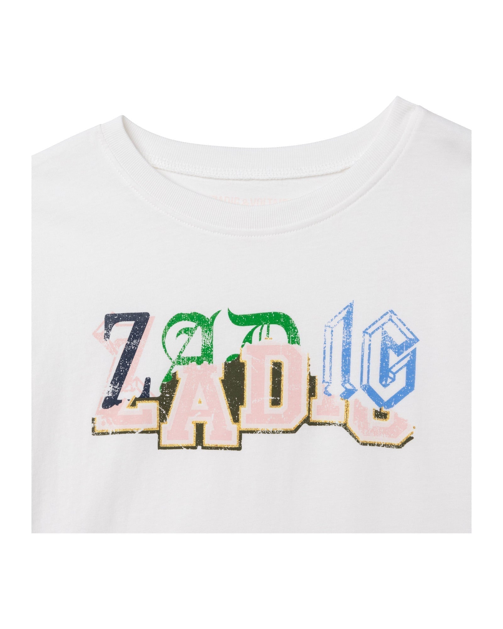 T-shirt à manches courtes en coton - Off White