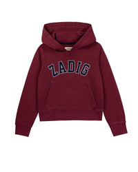 Sweat à capuche en coton - Multicolore
