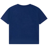 T-shirt en coton épais - Bleu de Chine