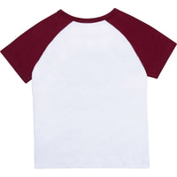 T-shirt en coton bicolore - Multicolore
