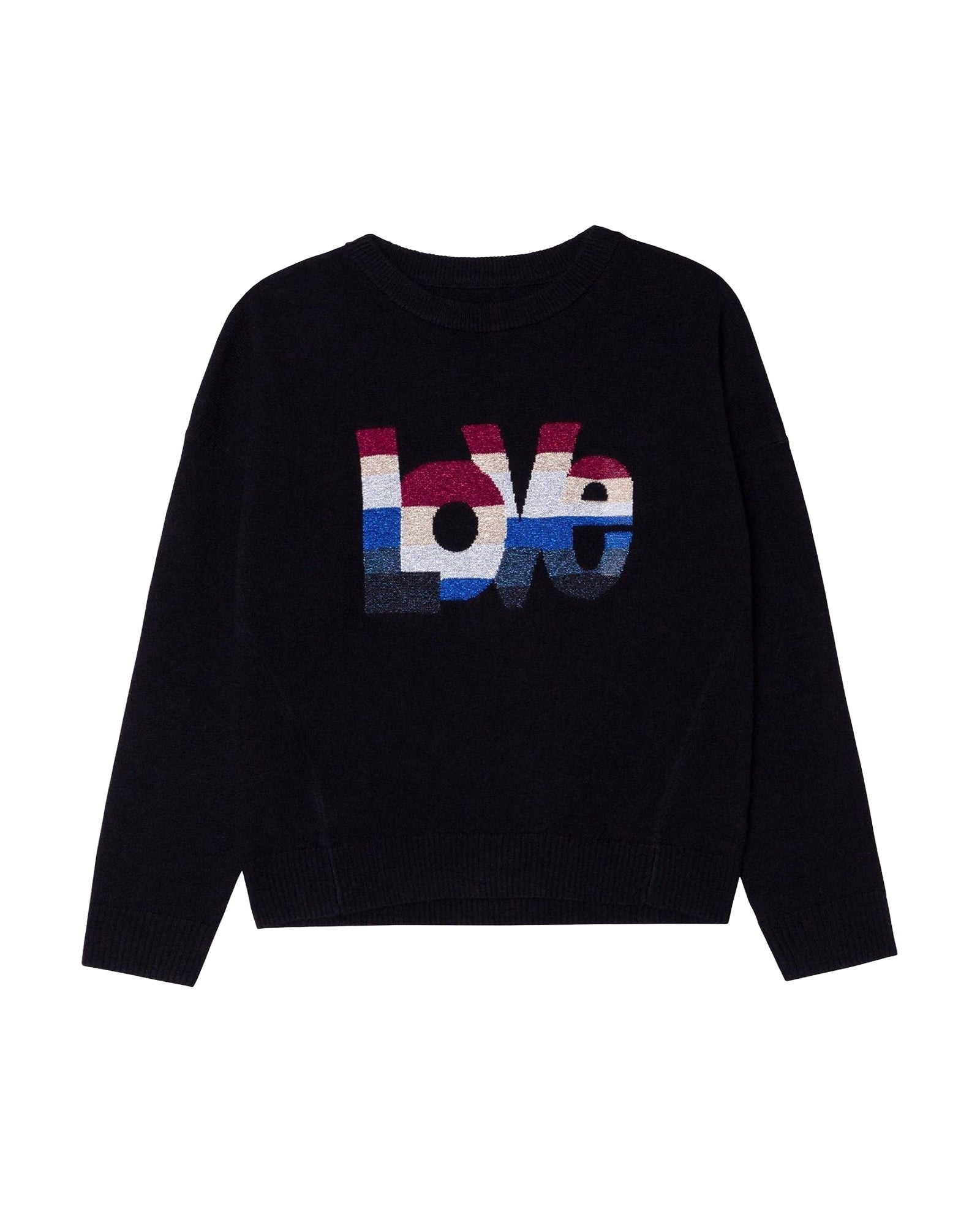 Love wool and cashmere jumper - Black