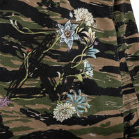 Surchemise en drill coton imprimée all over - Army green