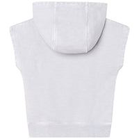 Sweatshirt à capuche flammé - Ciel