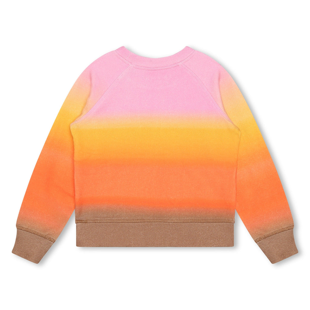 Sweatshirt en coton imprimé dégradé de couleur - Newbutter