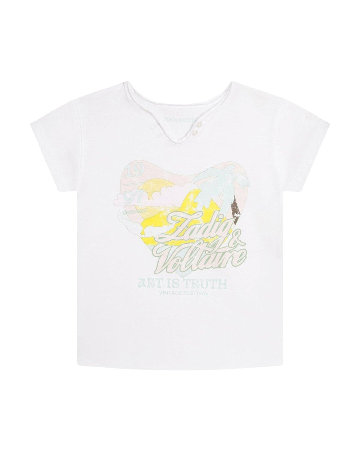 T-shirt classique manches courtes - Blanc