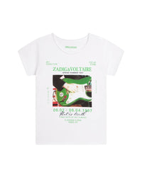 T-shirt à manches courtes en coton - Blanc