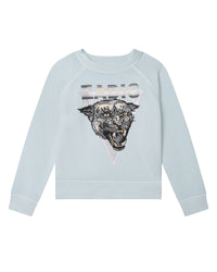 Sweatshirt à manches longues - Bleu clair
