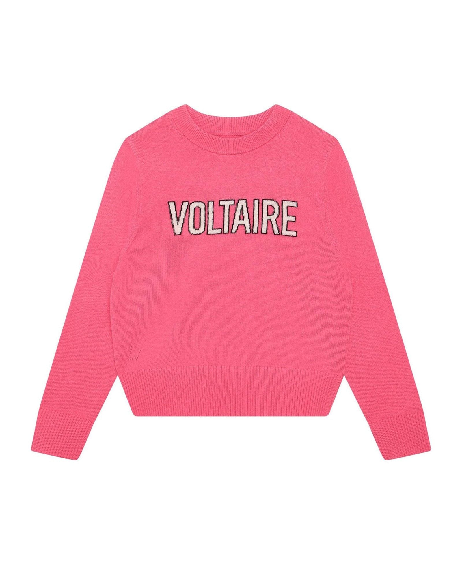 Pull en laine et cachemire - Rose Sorbet
