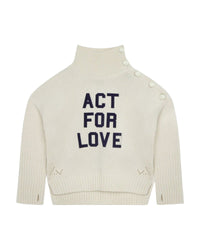 Pull col roulé en laine - Hot Milk