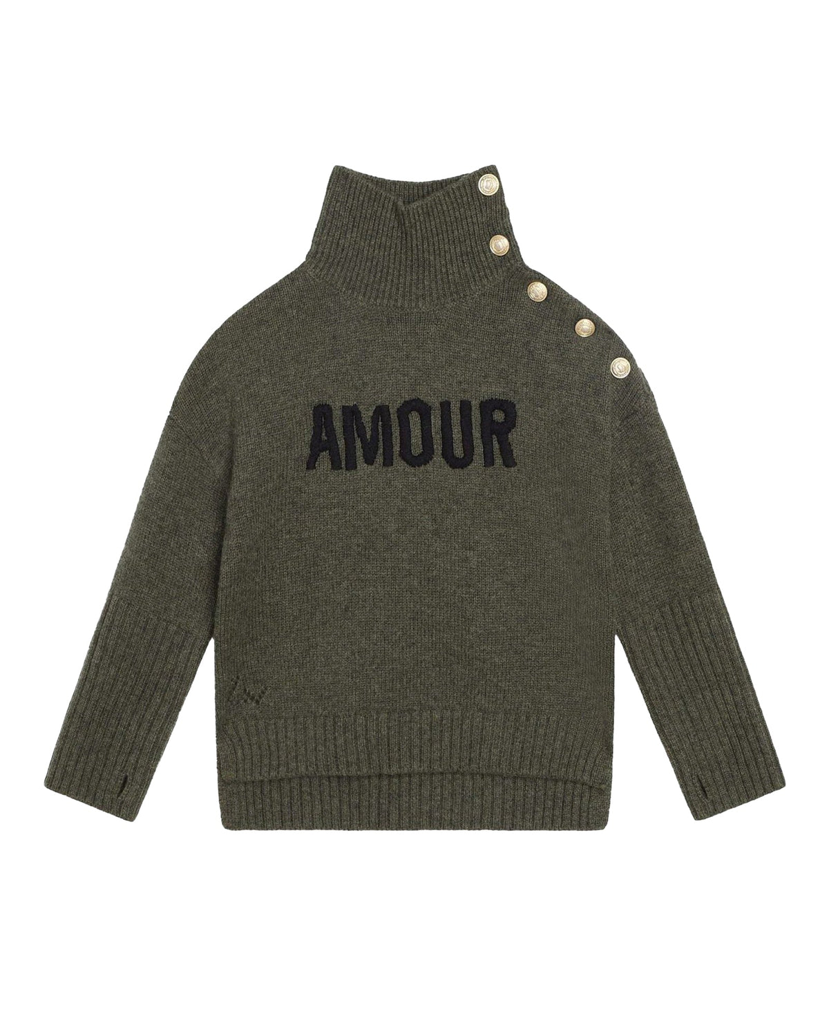 Pull col roulé en laine - Cypres Chine