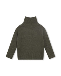 Pull col roulé en laine - Cypres chiné