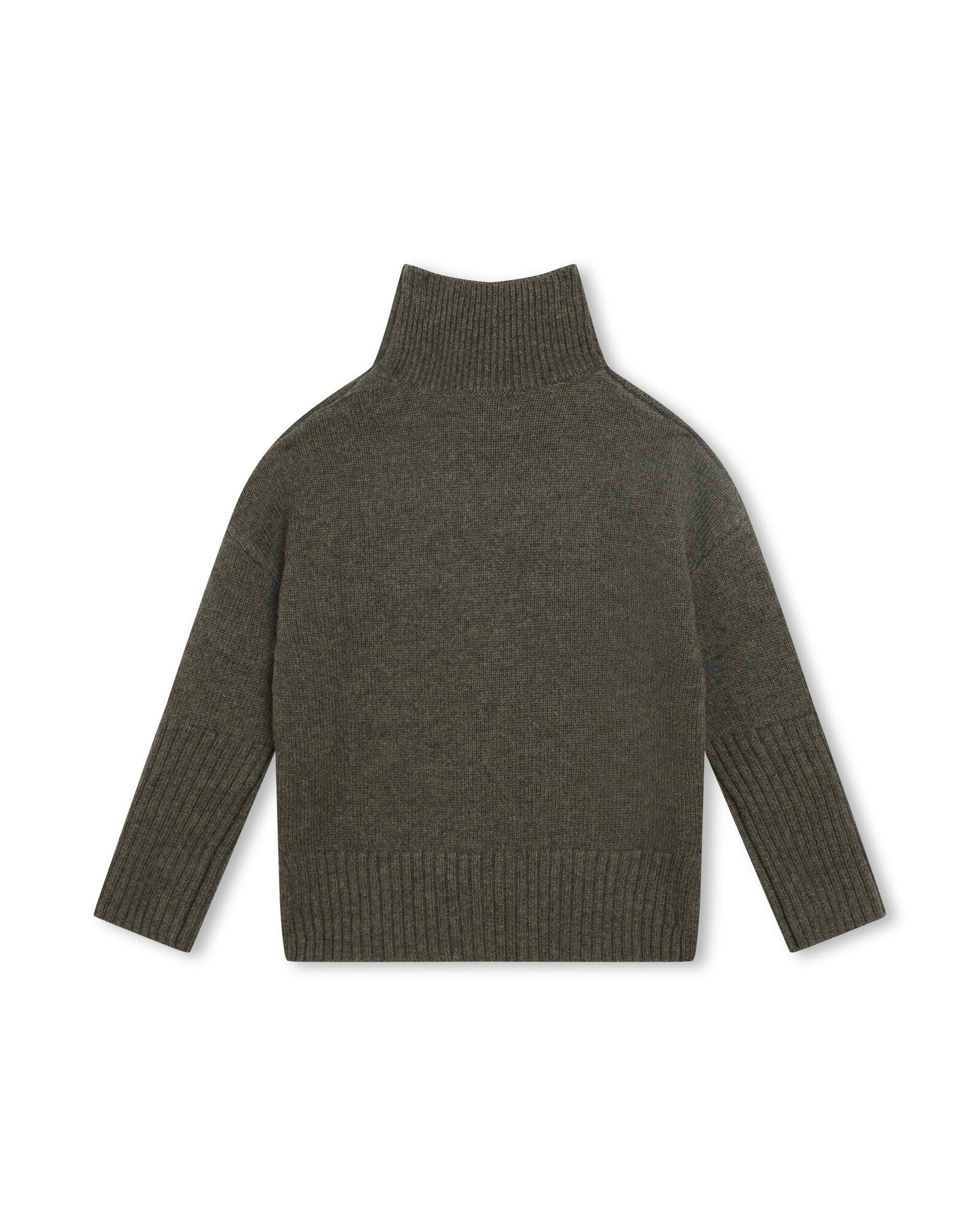 Pull col roulé en laine - Cypres chiné