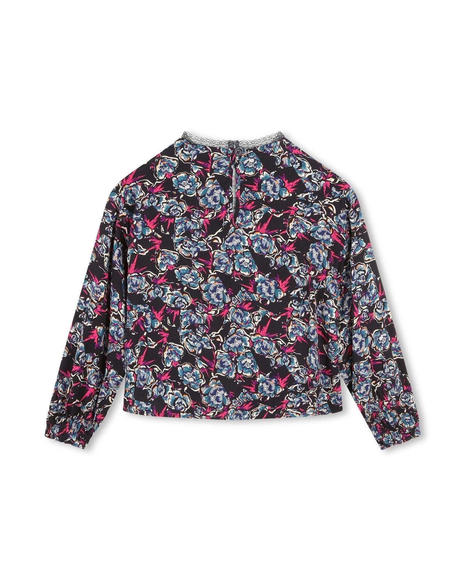 Blouse avec imprimé - Dark blue