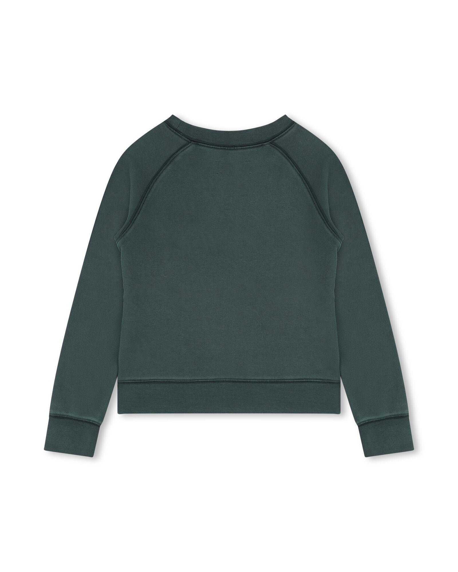 Sweatshirt en coton - Bottle green