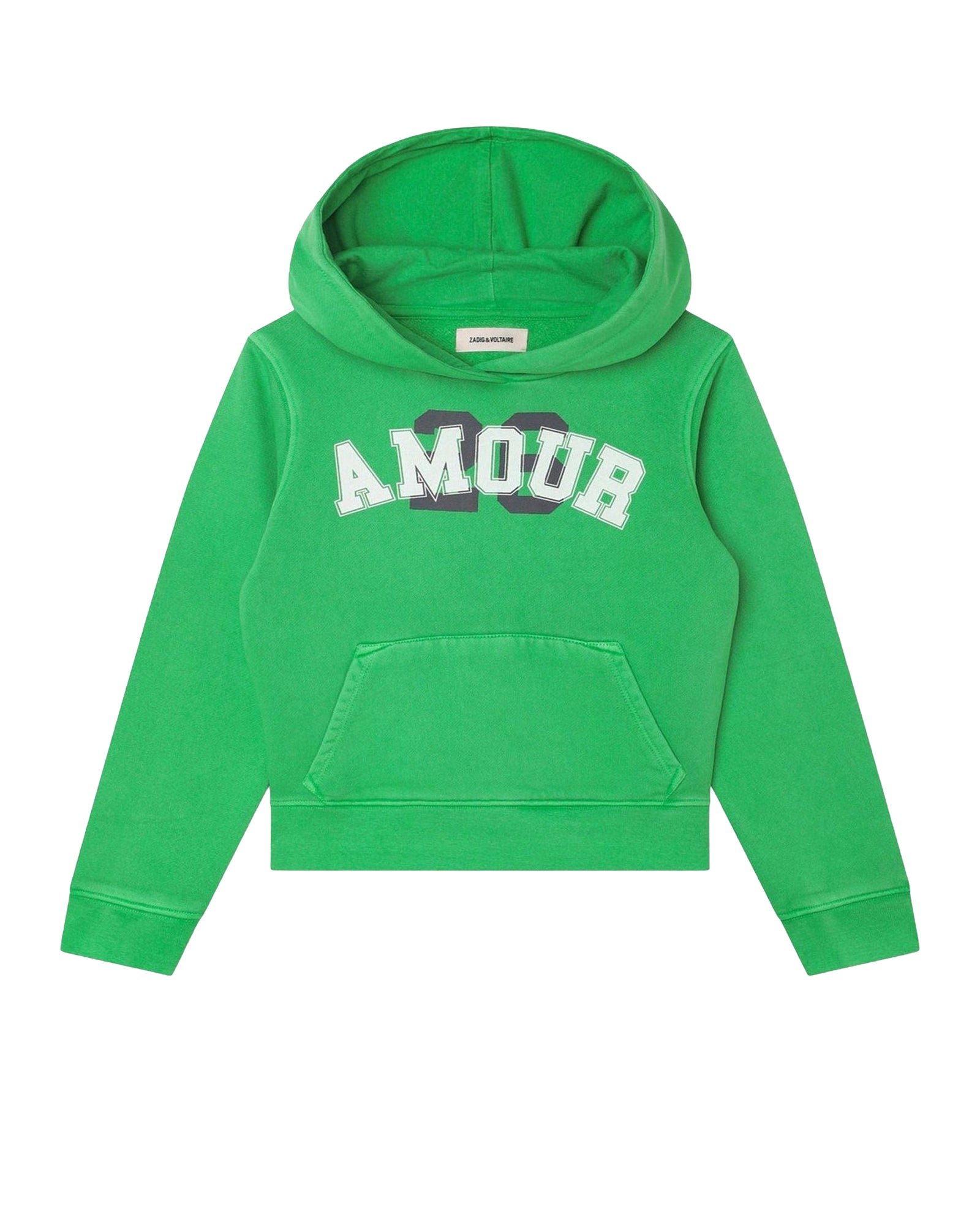 Cotton hoodie - Acid Green