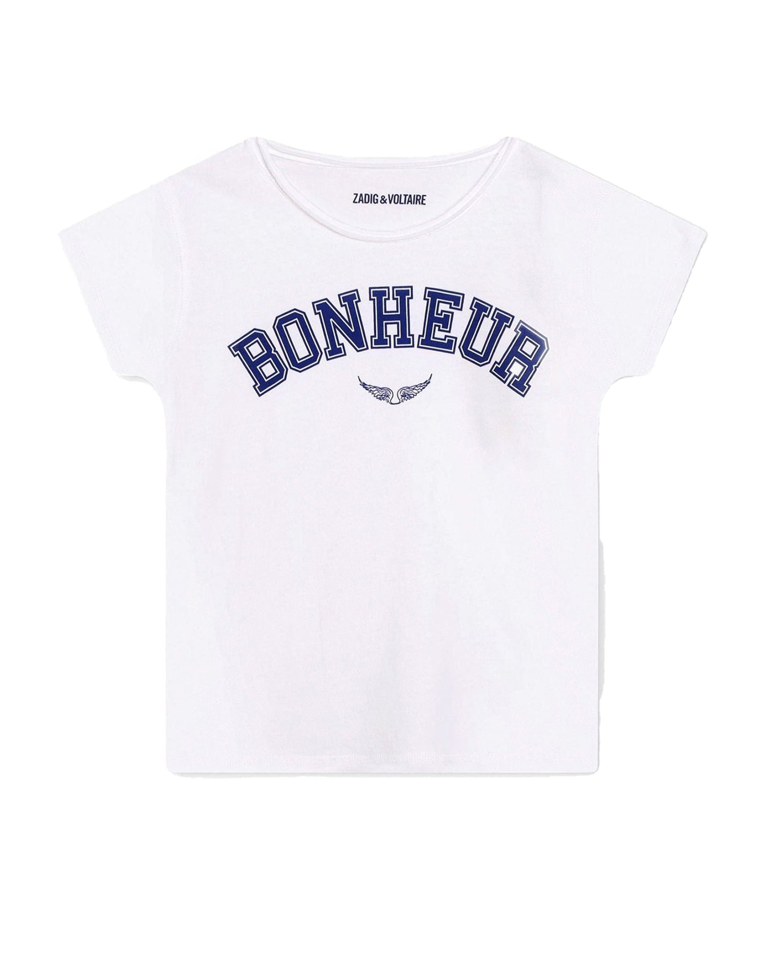 Short-sleeved cotton T-shirt - White