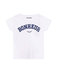 T-shirt à manches courtes en coton - Blanc