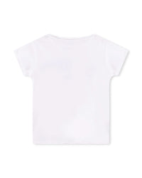 Short-sleeved cotton T-shirt - White