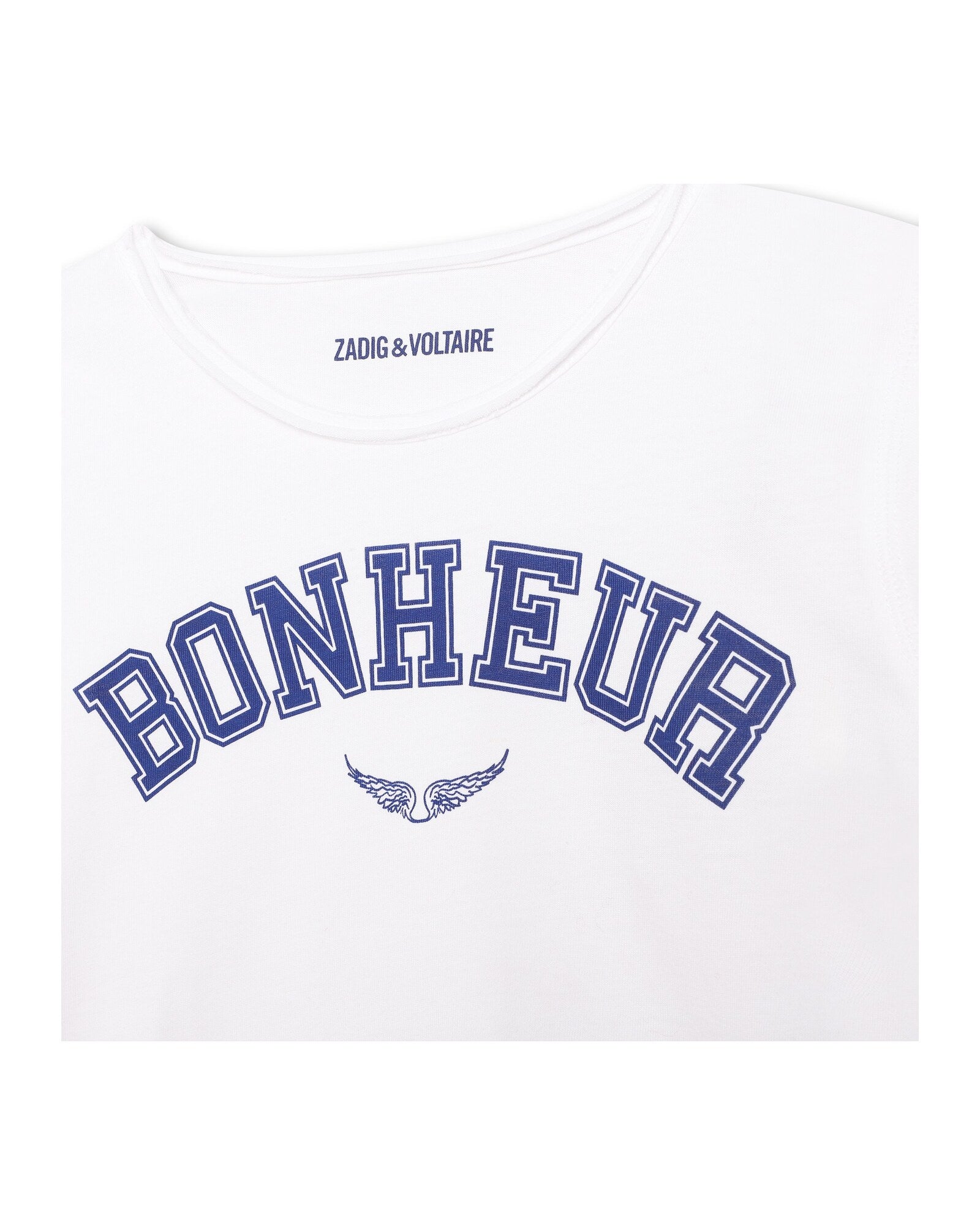 Short-sleeved cotton T-shirt - White