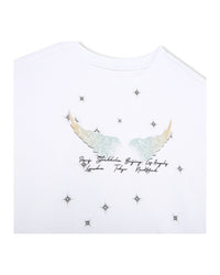 T-shirt à manches courtes en coton - Blanc
