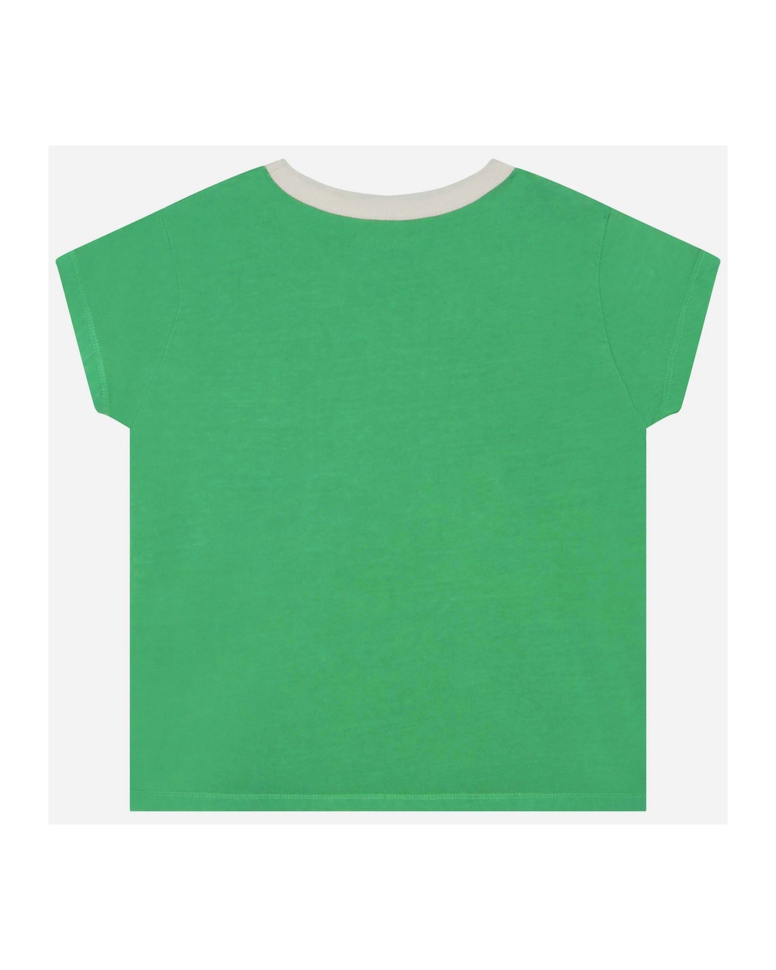 Short-sleeved cotton T-shirt - Acid Green