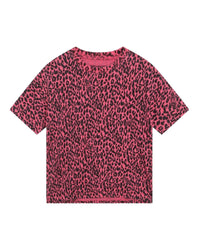 T-shirt à manches courtes en coton - Rose sorbet