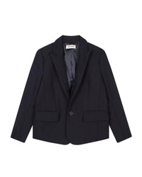 Veste tailleur en sergé - Nuit