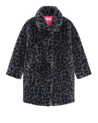Fleece coat - Black