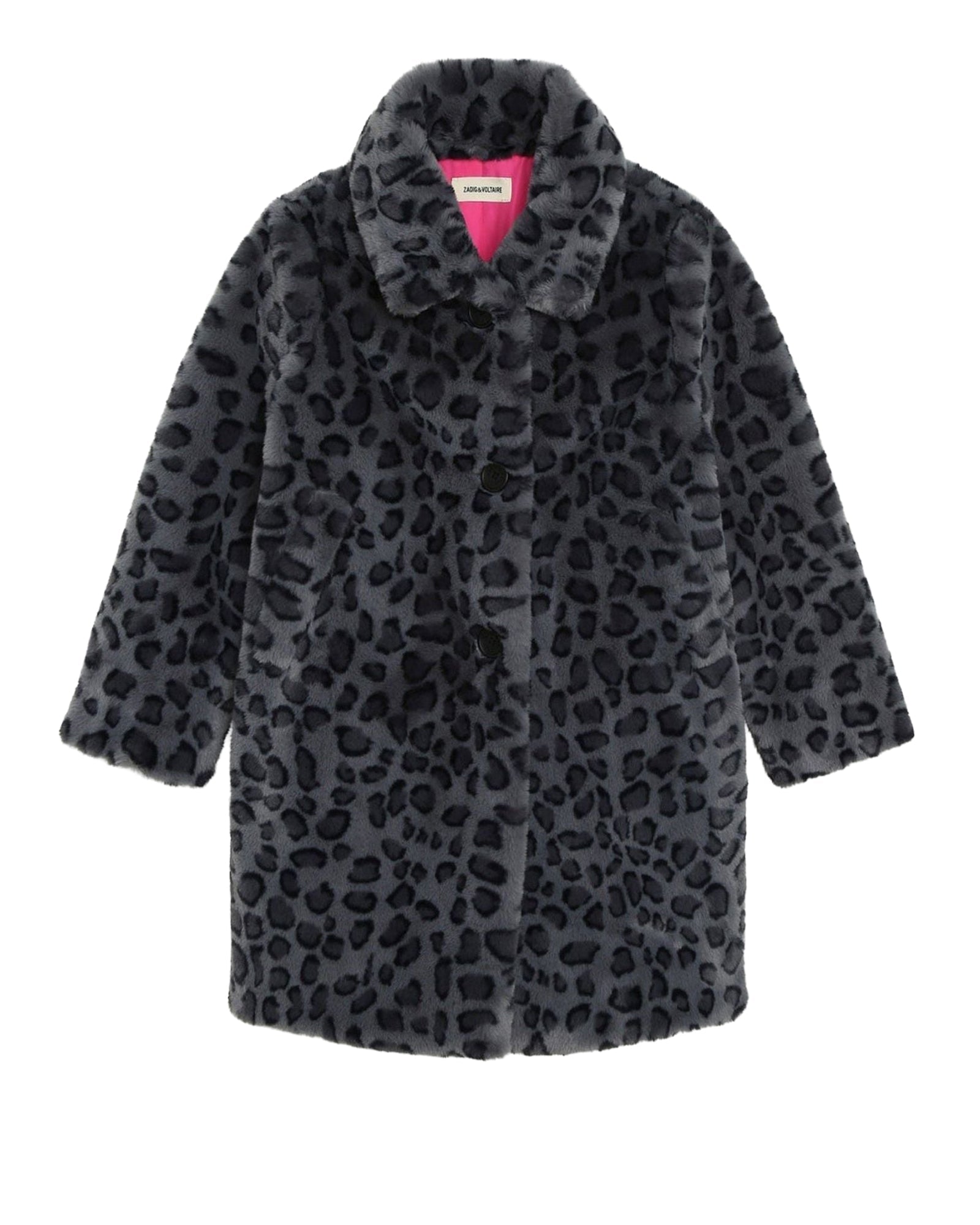 Fleece coat - Black